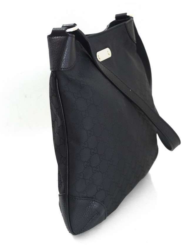 Gucci Black Monogram Shoulder Bag – Luxify Marketplace