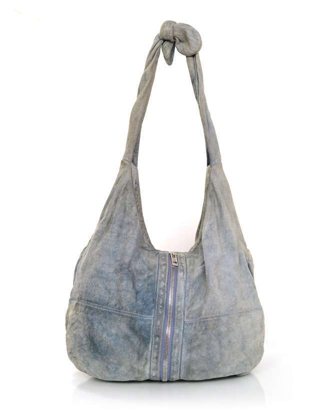 ハンドバッグ ALEXANDER WANG Woman Handbag Gnawed Blue 20424K41T 458A ALEXANDER WANG: Marquess medium bag in satin - Gnawed Blue