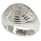 High Domed Diamond and Gold Ring by Boucheron