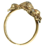 Louis XIV Diamond and Gold Ring