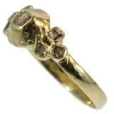 Louis XV Table Cut Diamond and Gold Ring From France