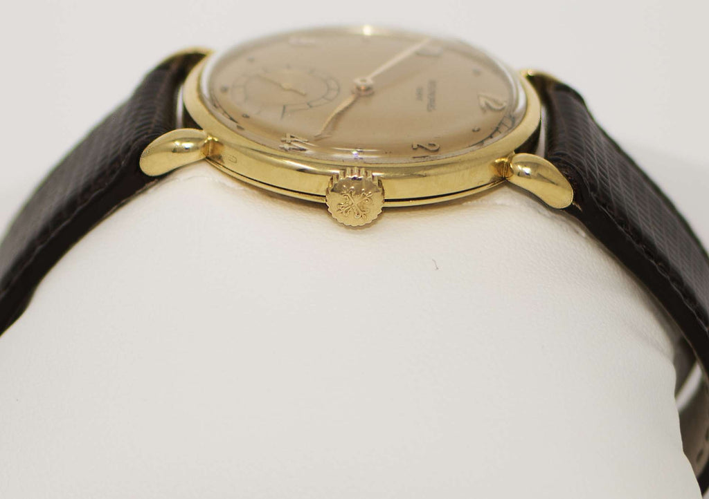 Patek Philippe Mint 1950s Tear Drop REF. 1509 Calatrava Rare Yellow Luxify Marketplace