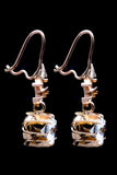 Victorian Paste Dangle Earrings in Yellow Gold