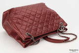 Chanel Chain Tote Magenta