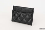Chanel Card holder  Black