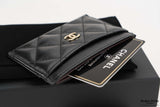 Chanel Card holder  Black