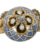 Gold, Diamond and Enamel Bracelet, Russia, 1843