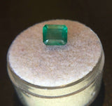 FINE Natural 1.77ct Zambian Emerald TOP GRADE Deep Green IGI CERTIFIED Rare