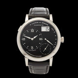 A. LANGE & SOHNE - GRAND LANGE ONE 18K WHITE GOLD GENTS 117.028 2016