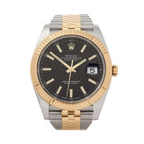 ROLEX - DATEJUST STAINLESS STEEL & 18K YELLOW GOLD GENTS 126333 2017