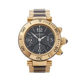 CARTIER - PASHA DE CARTIER 18K YELLOW GOLD GENTS 3027 OR W301970MX 2011