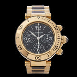 CARTIER - PASHA DE CARTIER 18K YELLOW GOLD GENTS 3027 OR W301970MX 2011