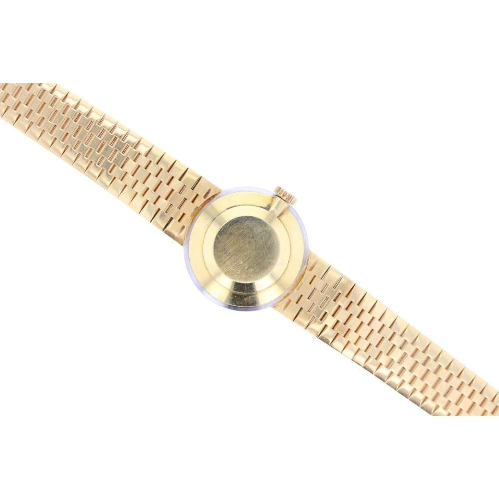 Bueche Girod 18ct Gold Ladies Diamond Set Watch