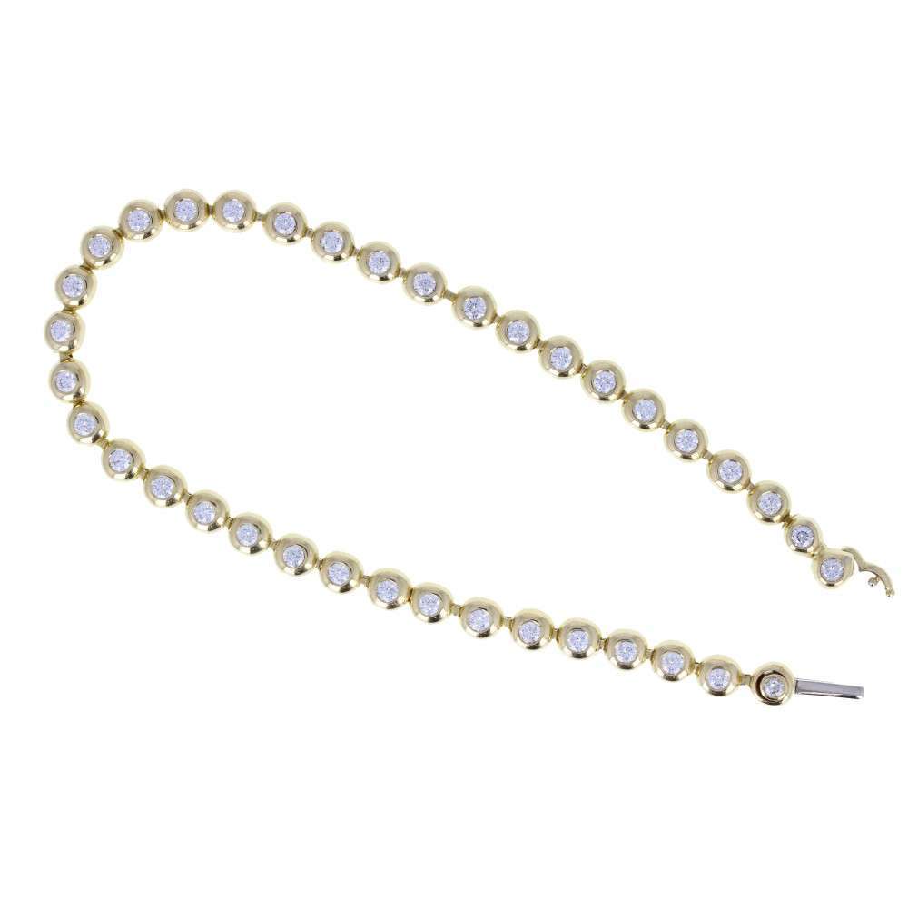 Tiffany & Co. Diamond Line Bracelet
