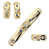Cartier Sapphire and Diamond Parure