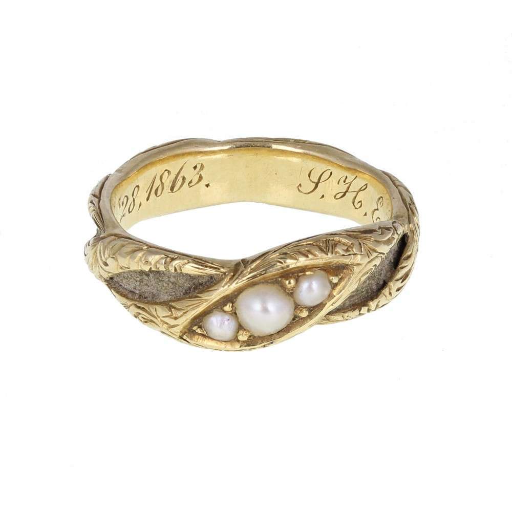 Antique Victorian Pearl Ring