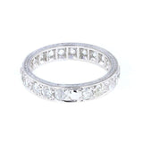 Edwardian Platinum and Diamond Full Hoop Eternity Ring