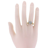 Antique Diamond Daisy Cluster Ring in 18ct Gold