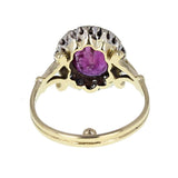 Edwardian Ruby and Diamond Ring in 18ct Gold
