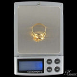 Gold and ruby ring