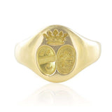 Signet gold woman