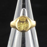 Signet gold woman