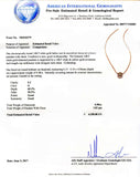 0.98ct Diamond 14K White Gold Necklace