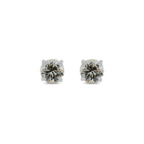 0.45ctw Diamond 14K White Gold Earrings