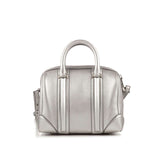 GIVENCHY Silver Lucrezia Metallic Mini Bag