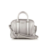 GIVENCHY Silver Lucrezia Metallic Mini Bag