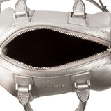 GIVENCHY Silver Lucrezia Metallic Mini Bag