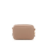 PRADA Beige Saffiano Minuteria Crossbody Bag