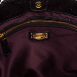 MIU MIU  Black Patent Leather Shoulder Bag