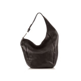 GUCCI  Black Leather Hobo Bag