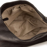 GUCCI  Black Leather Hobo Bag