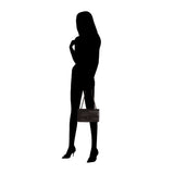 CHANEL  Black Lambskin Chevron Medium Flap Bag