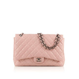 CHANEL  Light Pink Lambskin Jumbo Classic Flap Bag