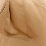 CHANEL  Beige Lambskin Jumbo Classic Flap Bag