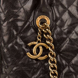 CHANEL  Black Caviar Shiva Tote