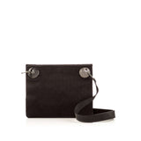 GUCCI  Black GG Monogram Canvas Crossbody