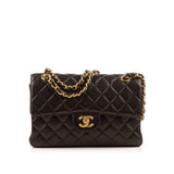 CHANEL  Black VINTAGE Small Double Sided Shoulder Bag