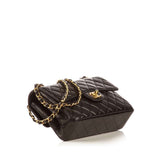 CHANEL  Black VINTAGE Small Double Sided Shoulder Bag