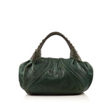 FENDI  Petrol Napa Leather Spy Bag