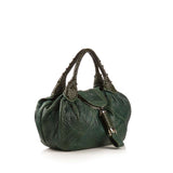 FENDI  Petrol Napa Leather Spy Bag