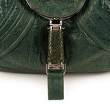 FENDI  Petrol Napa Leather Spy Bag