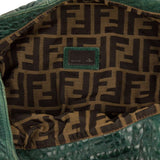 FENDI  Petrol Napa Leather Spy Bag