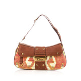 DIOR  Brown Corduroy Street Chic Columbus Shoulder Bag