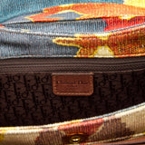DIOR  Brown Corduroy Street Chic Columbus Shoulder Bag