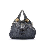 GUCCI  Black Pyhton Hysteria Hobo