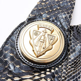 GUCCI  Black Pyhton Hysteria Hobo